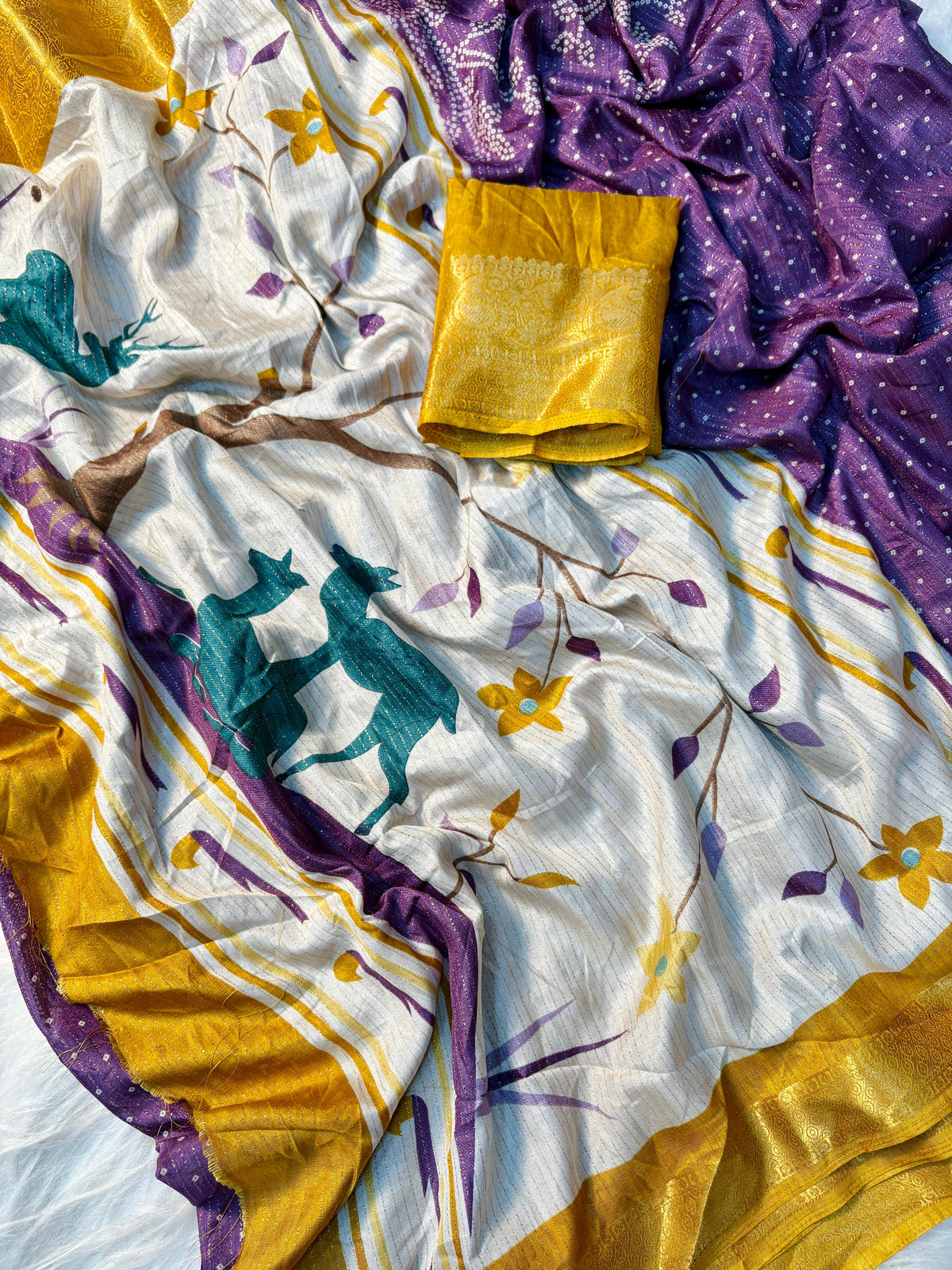 Reko Jari Dola Silk Saree with Elegant Jacquard Border