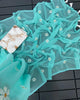 Gorgeous Georgette Saree with Thread Embroidery & Embellished Banglori Blouse