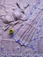 Bollywood Inspired Kota Doriya Saree with Multi Thread Work & Scallop Border