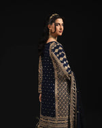 Elegant Foux Georgette Top-Pant-Dupatta Set with Thread & Sequence Work