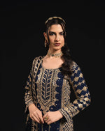 Elegant Foux Georgette Top-Pant-Dupatta Set with Thread & Sequence Work