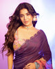 Elegant Teby Silk Saree with Butterfly Digital Print & Cutdana Khatli Work