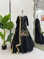 Elegant Natural Crepe Silk Lehenga Set with Beads & Sequin Work image 13