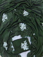 Elegant Two-Tone Vichitra Silk Saree with Sequin Work and Arco Border image 6