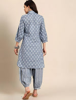 Henci Printed Kurti with Pant Set | Slub Cotton Fabric | Daily & Festive Wear Outfit