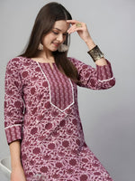 Zoya Women Kurti with Pant Set | Slub Cotton | Super Heavy Premium Quality