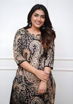 Keri Printed Kurti with Pant Set | Biscuit Cotton | Super Heavy Premium Quality