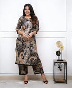 Keri Printed Kurti with Pant Set | Biscuit Cotton | Super Heavy Premium Quality