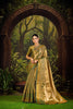 Bridal Kanjivaram Semi Silk Saree with Contrast Khaddi Border & Rich Weaving Pallu | Panghat Collection