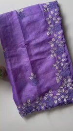 Bollywood Inspired Kota Doriya Saree with Multi Thread Work & Scallop Border